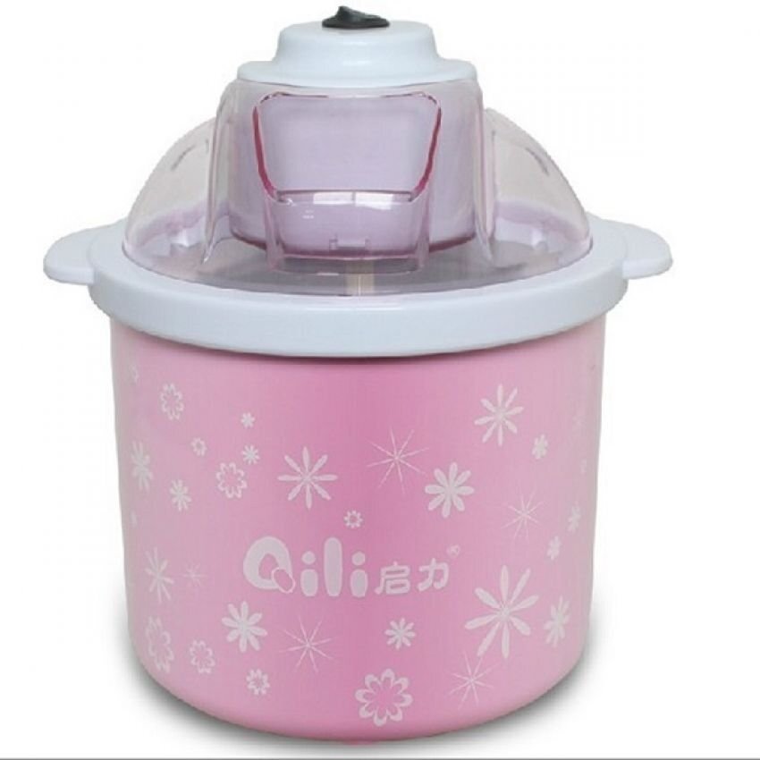 Portable Mini Ice Cream Maker (Pink or White) Lazada