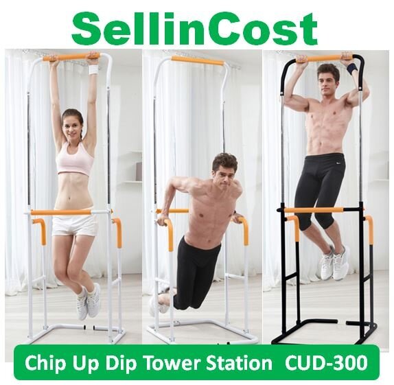 Chin Up Dip Tower Station Cud 300 Pull Increase Child Height You Get 4 Workout Stations On This Chin Up Dip Tower Station Pull Ups Vertical Knee Raise And Lower Push Bars
