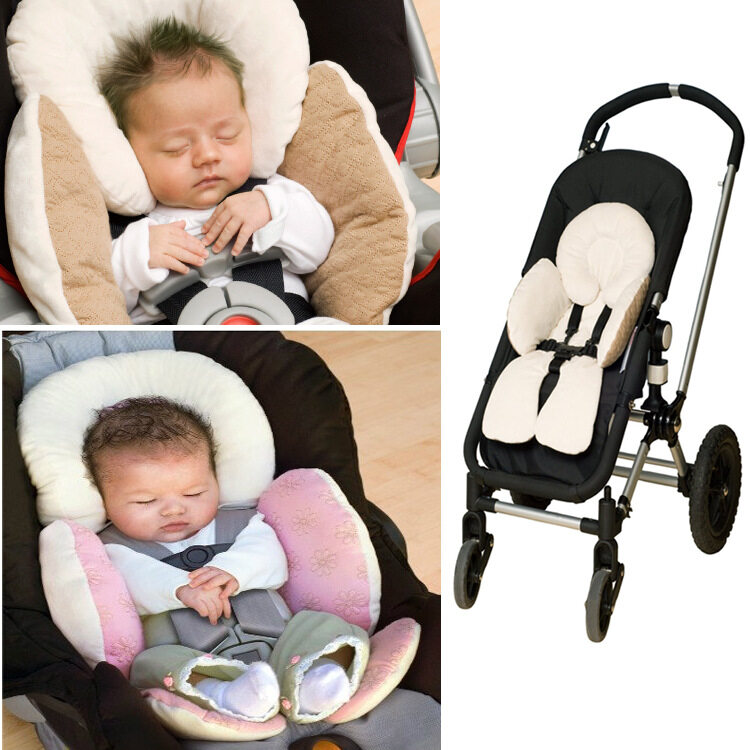 Jj Cole Baby Head And Support Pillow Grey
