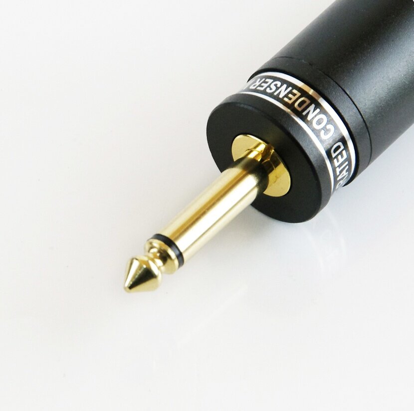 Cenfonix Condenser Clip Microphone Mini Tie Clip Mic 10 Meters Cable