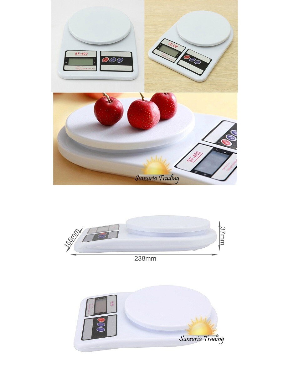 10kg Digital Lcd Electronic Kitchen Food Postal Weighing Scale Image