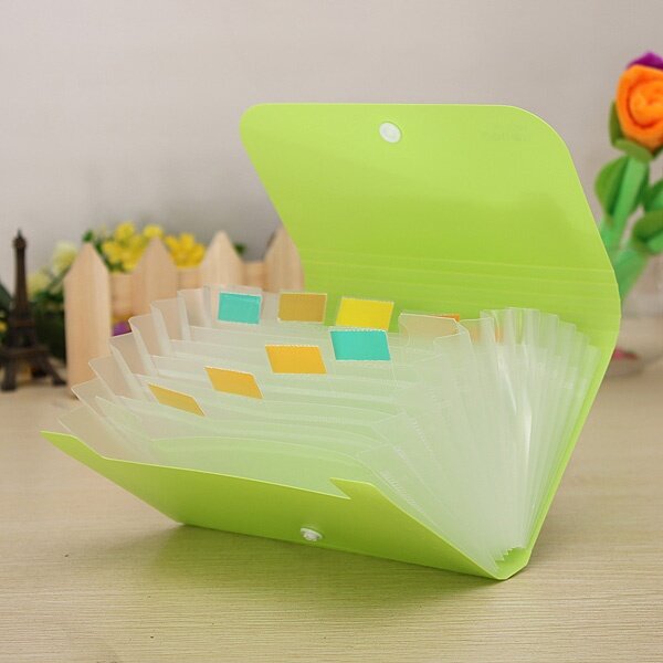 Generic File Document Bag Pouch Bills Receipts Folder Card Holder