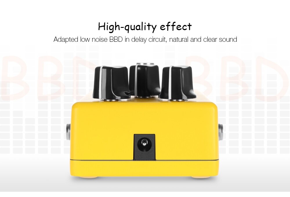 NUX CH - 3 Chorus Guitar Effect Pedal True Bypass Design Aluminum Alloy Housing NUX CH - 3 Chorus Guitar Effect Pedal True Bypass Design Aluminum Alloy Housing