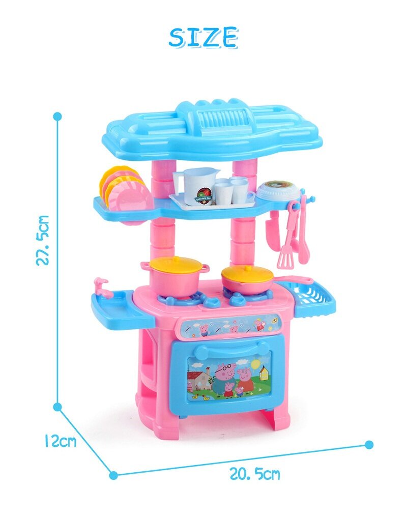 Mini Baru Kanak Hidup Dalam Simulasi Pinggan Mangkuk Dapur Pikachukids Kitchen Toys Pretend Play Cooking Tableware Sets Baby Simulation Model Hy