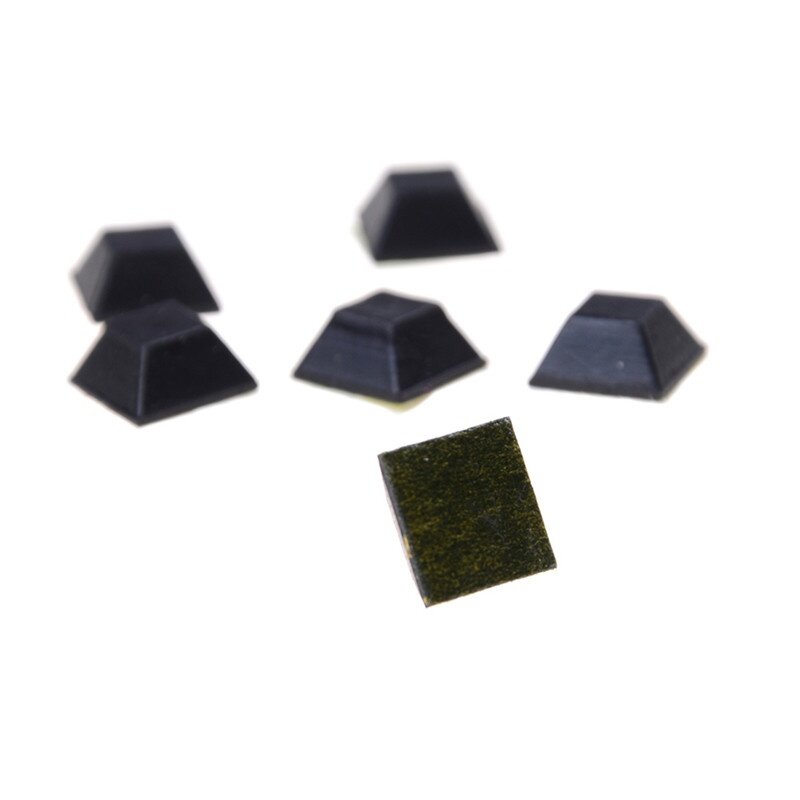 50pcs Self Adhesive Rubber Feet Per Non Slip Door Furniture 50pcs Self Adhesive Rubber Feet Per Non Slip Door Furniture Buffer Pad Black Intl 1
