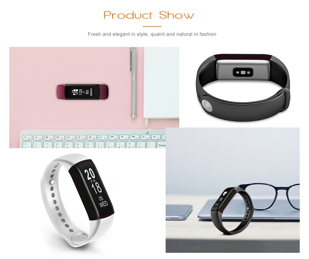 L55 Blood Pressure Heart Rate Monitor Healthy Smart Bracelet L55 Blood Pressure Heart Rate Monitor Healthy Smart Bracelet