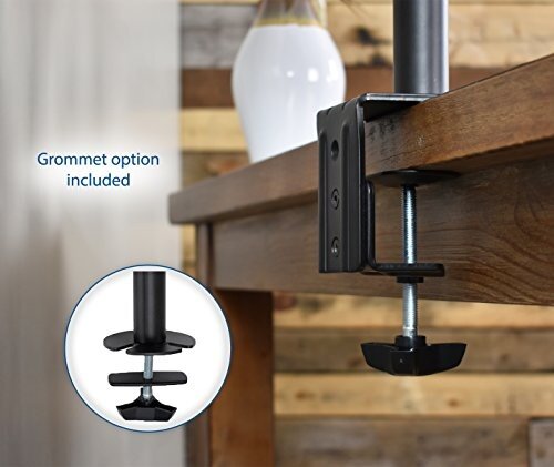 Vivo Dual Lcd Monitor Desk Mount Stand Heavy Duty Stacked Holds Vivo Dual Lcd Monitor Desk Mount Stand Heavy Duty Stacked Holds Vertical 2 Screens Up To 27 V002t