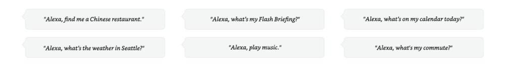 What is Echo Dot- utterances