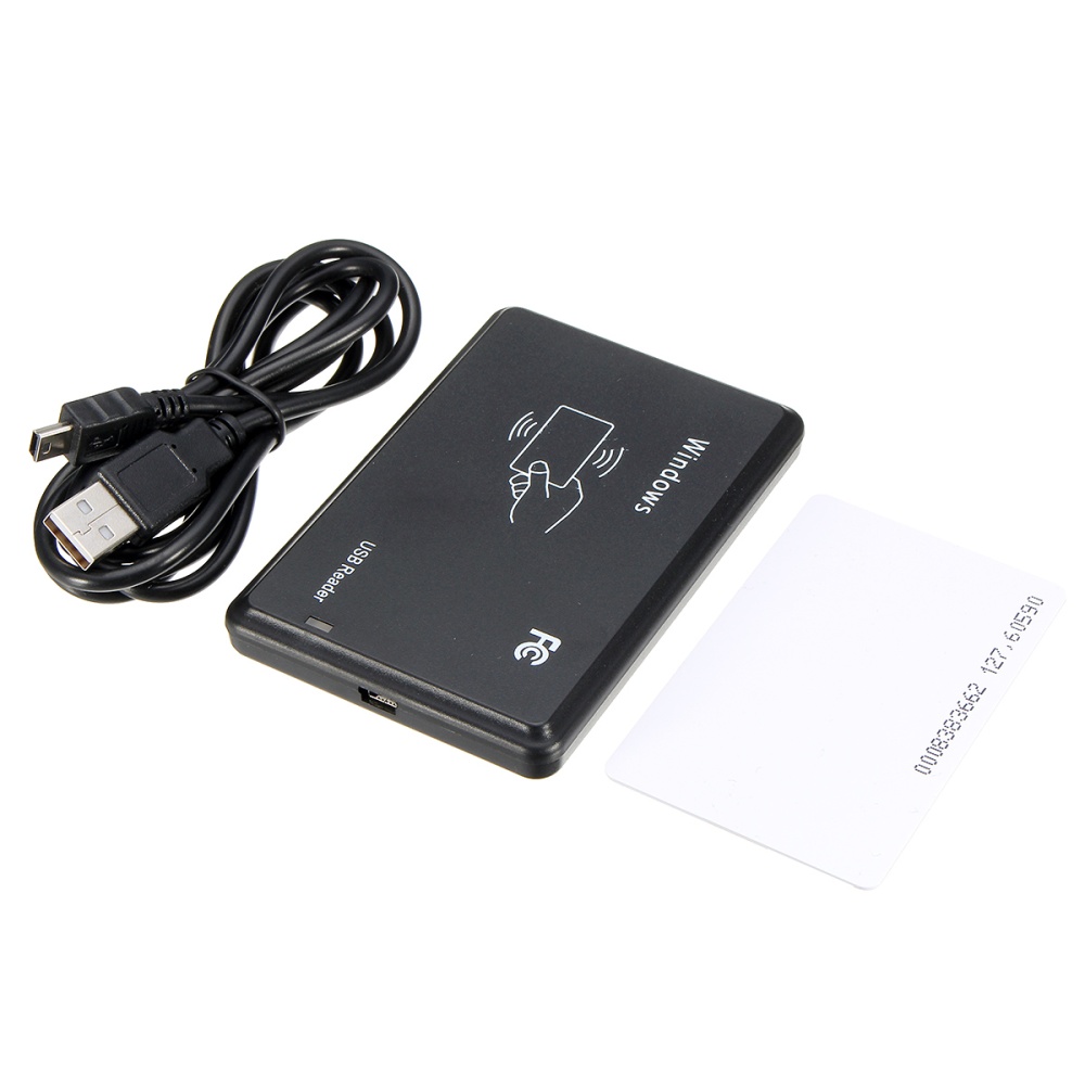 125Khz USB RFID Contactless Proximity Sensor Smart ID Card Reader ...