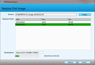 Automatically restore process Automatically restore process
