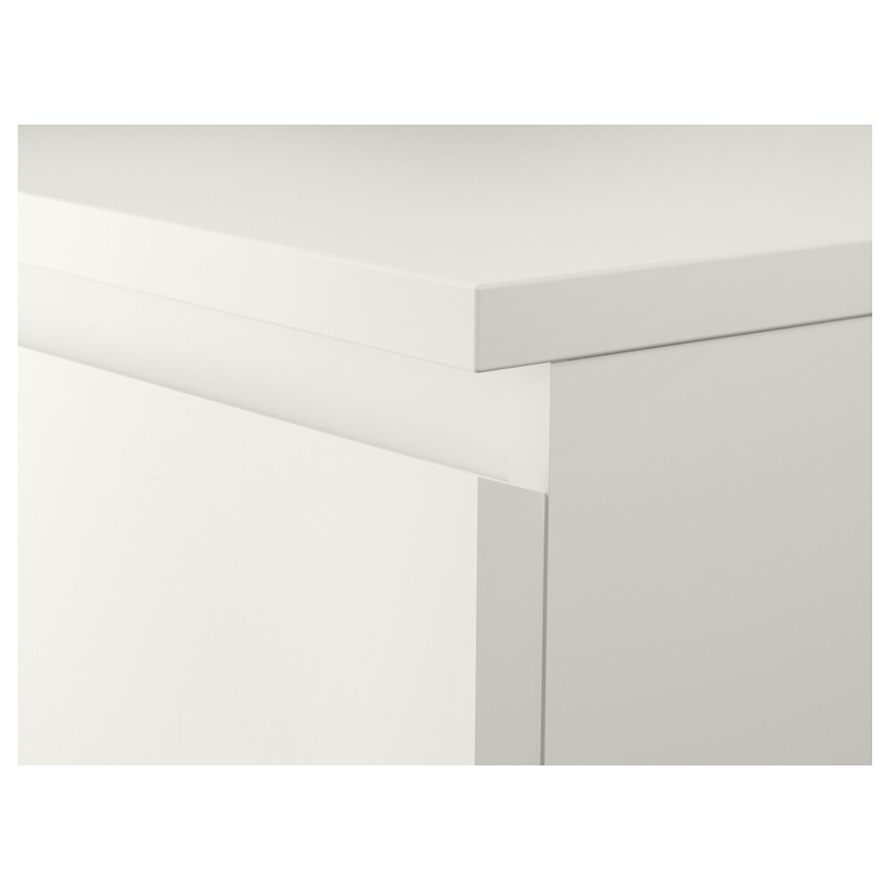 Ikea Malm Chest Of 6 Drawers 160 X 78 Cm White Lazada