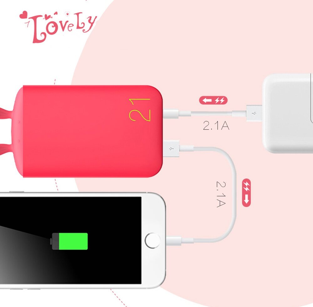 ROMOSS Lovely 6000mAh Portable Universal External Battery