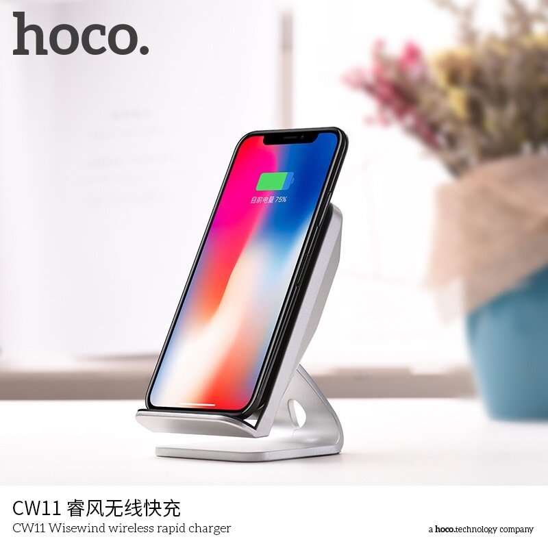 Hoco CW11 Fast Wireless Charger Output 10W for Smartphones Phone Charger Plates