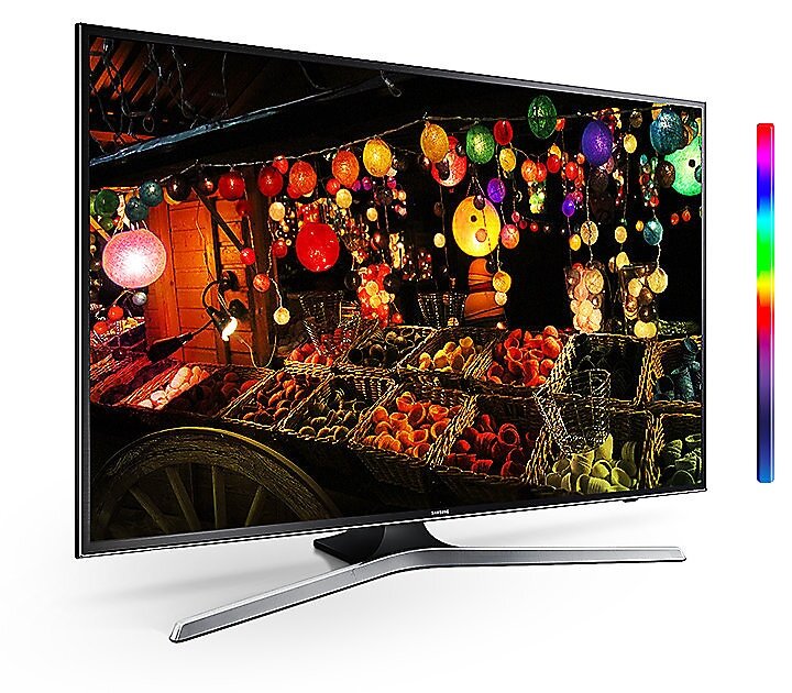 MU6100 Flat Smart 4K UHD TV: PurColor