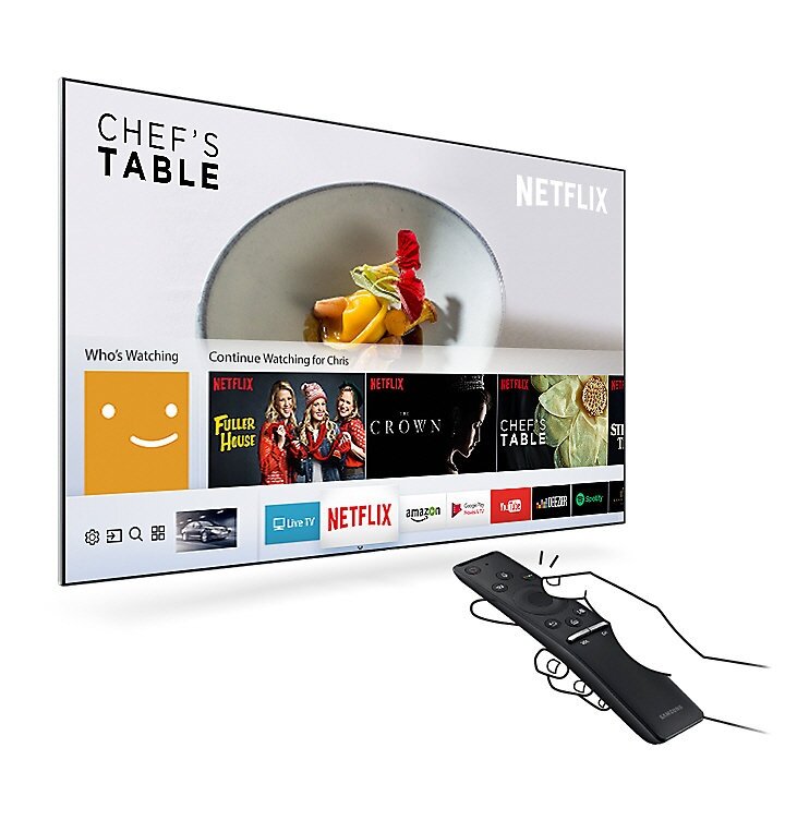 M5500 Smart Full HD TV: Smart Hub