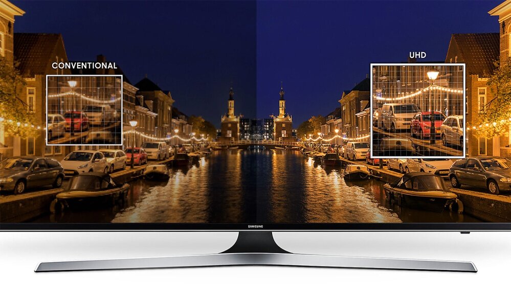 MU6100 Flat Smart 4K UHD TV: UHD Resolution
