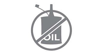 The blades never need to be oiled