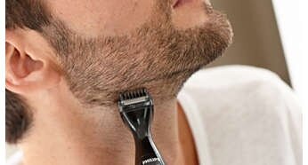3 precision combs for an even trim of facial hair