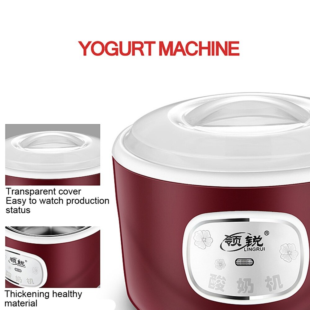 Generic 2018 Flora Greek Yogurt Yoghurt Maker Automatic Rice Machine