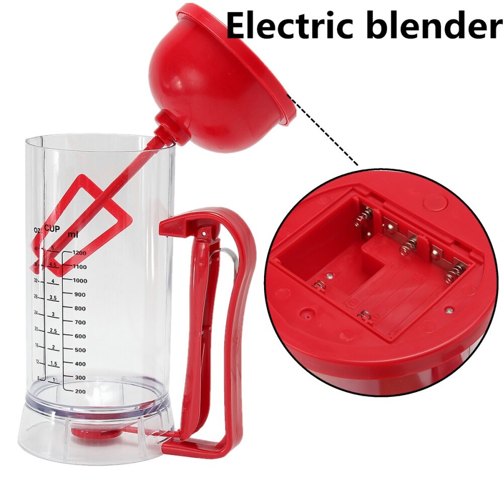Generic Cordless Electric Pancake Cupcake Waffles Batter Mixer