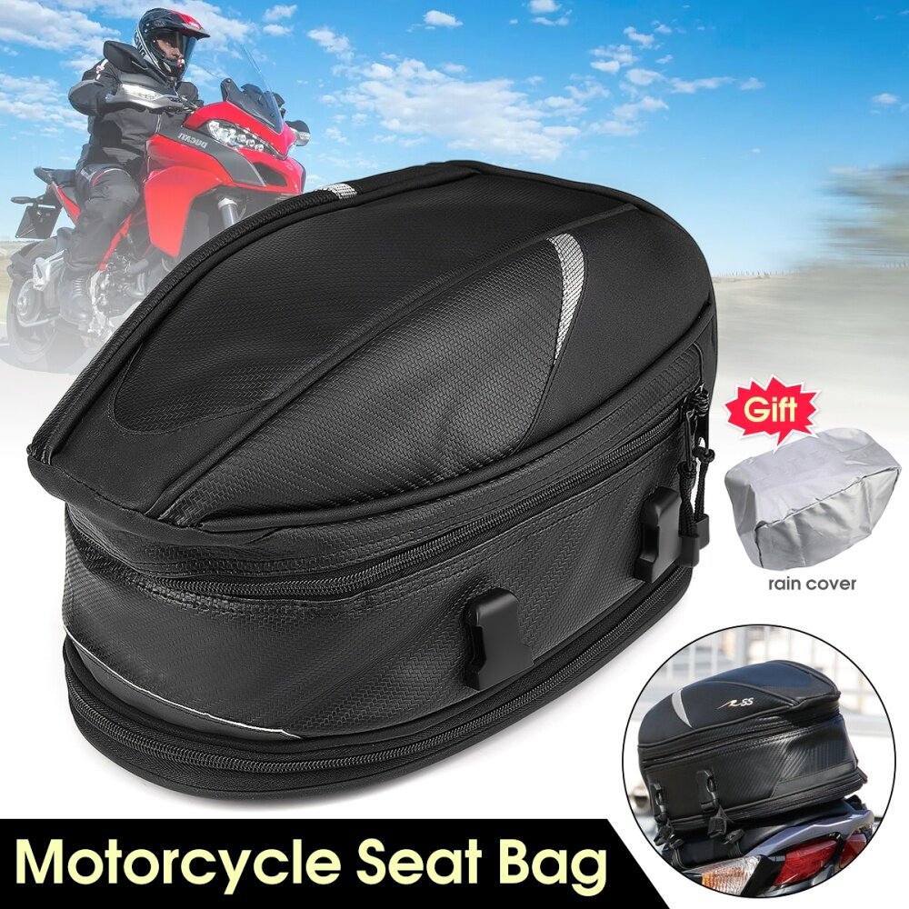 Generic 3 X Motorcyle Bike Sports Seat Carry Bag Waterproof Storage ...