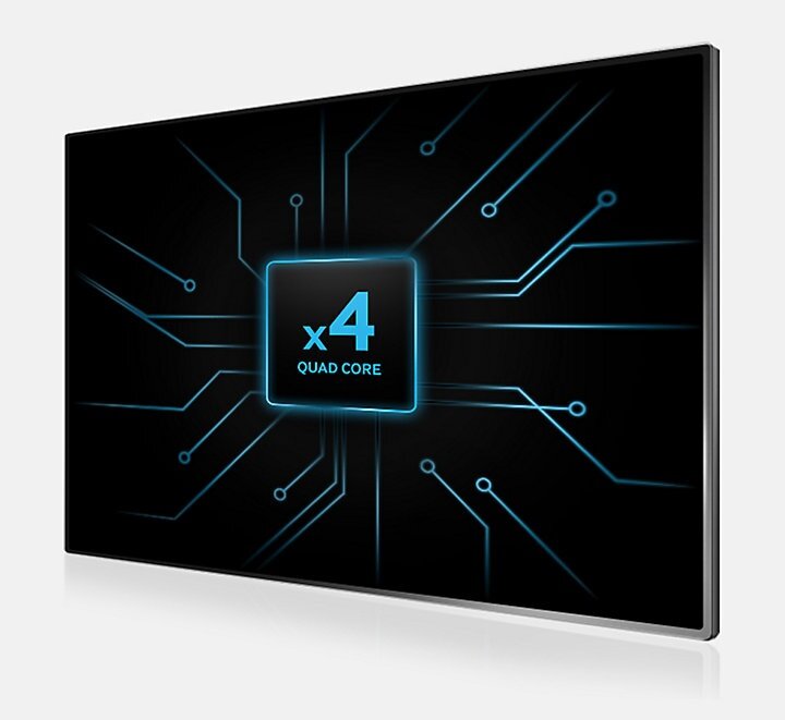 Powerful Quad Core processor for faster performance
