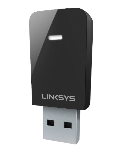 Linksys MAX-STREAM AC600 MU-MIMO USB Adapter (WUSB6100M)