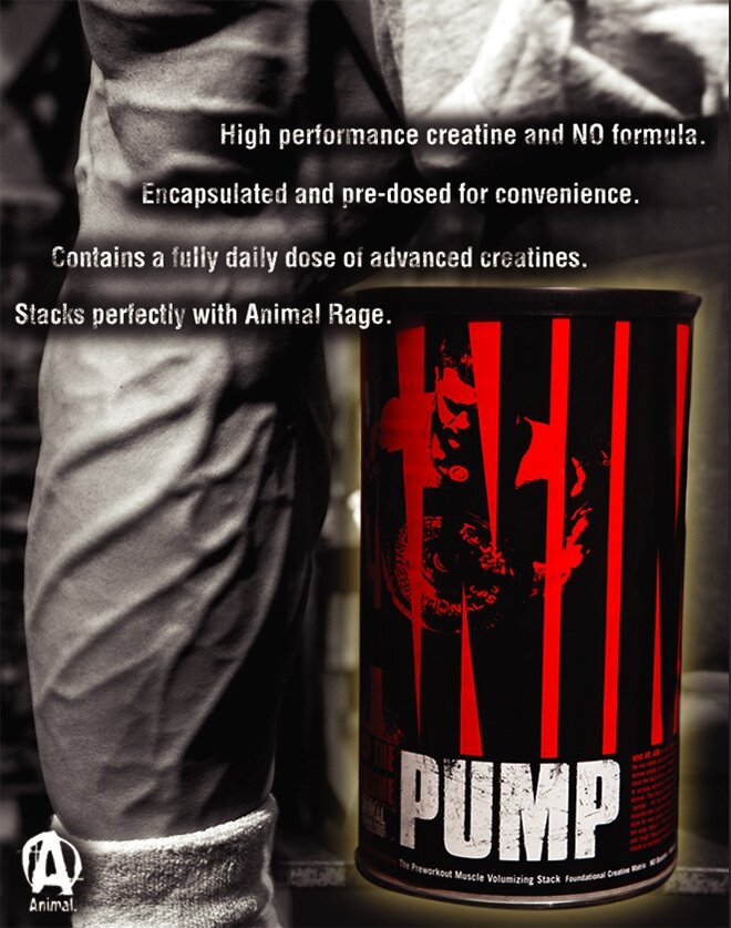High performance creatine and NO formula. Encapsulated and pre-dosed for convenience. Contains a fully daily dose of advanced creatines. Stacks perfectly with Animal Rage.