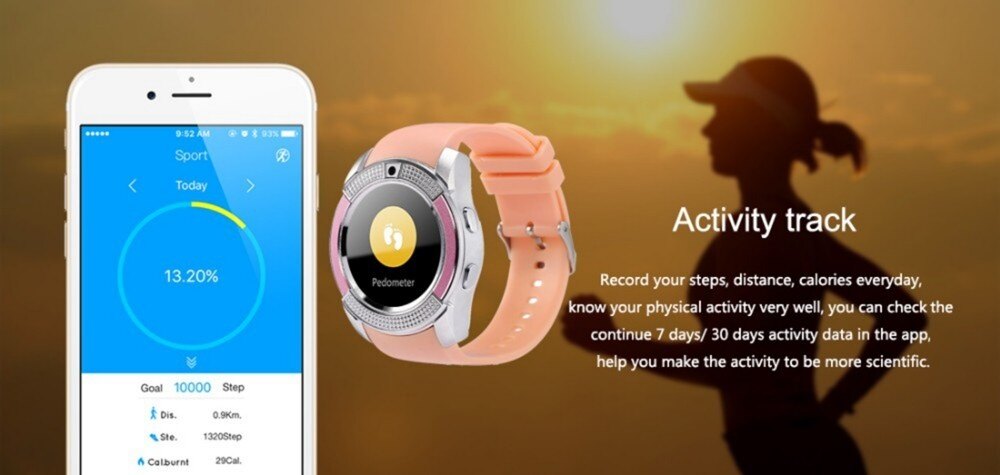 How to connect smartwatch to note 8 card