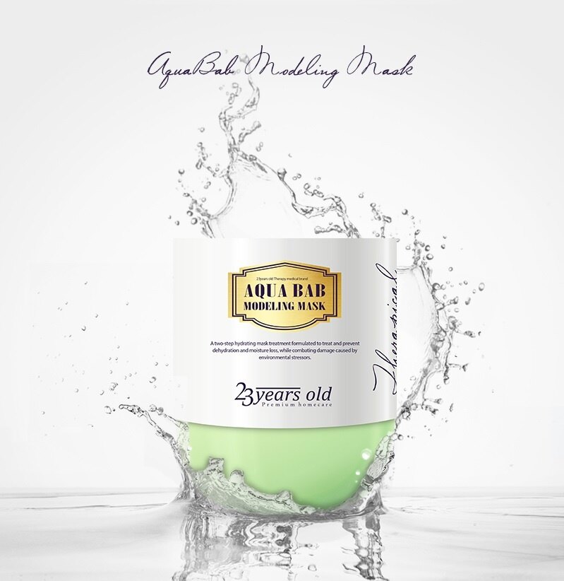 23 years old aqua bab modeling mask pack