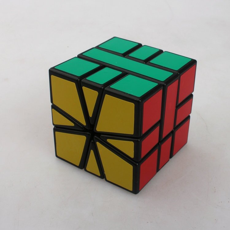 【rdy Stock】shs Square One Smooth Puzzle Rubik Cube - Black 