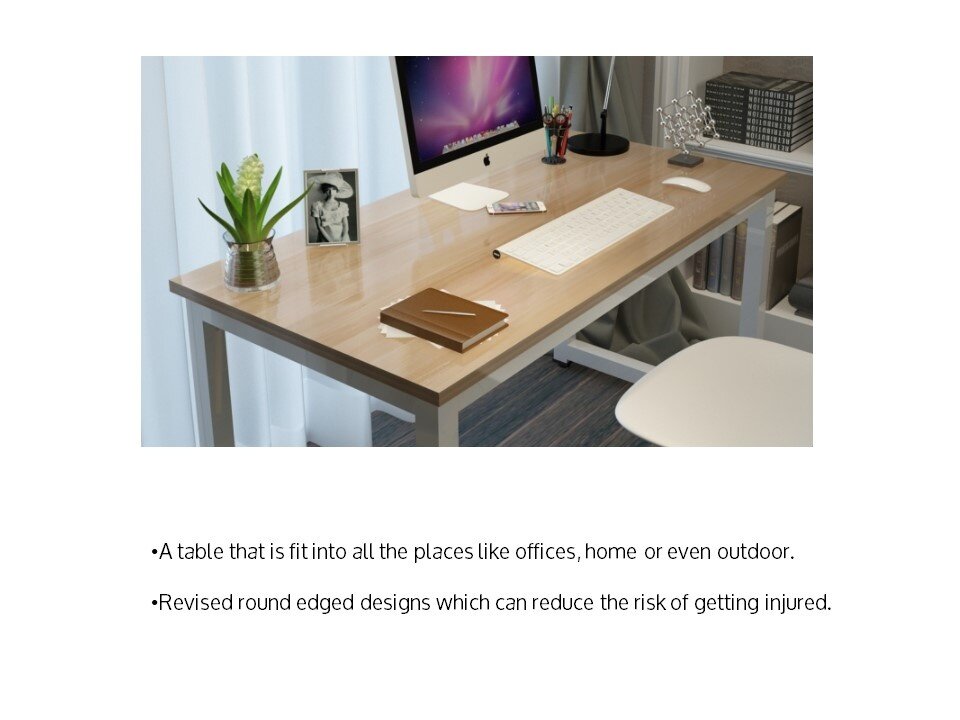 Furniture Farm 120cmx60cm Liburge Modern Home Office Style Desk Specifications Of Furniture Farm 120cmx60cm Liburge Modern Home Office Style Desk Table White Steel Frame Design With Eames Chair 1 Year Warranty