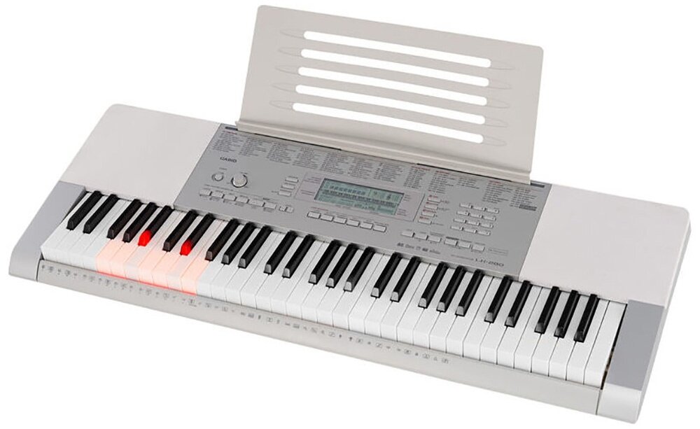 61 Key Casio LK-280 Electronic Lighting Keyboard Piano 48 Note-Polyphony 600 Tones 150 Rhythms 152 Songs (SE) TR SS VFG USB SD c/w Mic sampling Chord