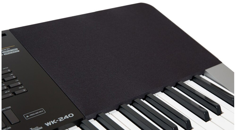 76 Key Casio WK-240 Standard Keyboard Piano 600 Tones 152 Songs New Fashion Adult