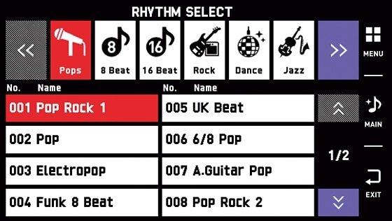 Powerful rhythms