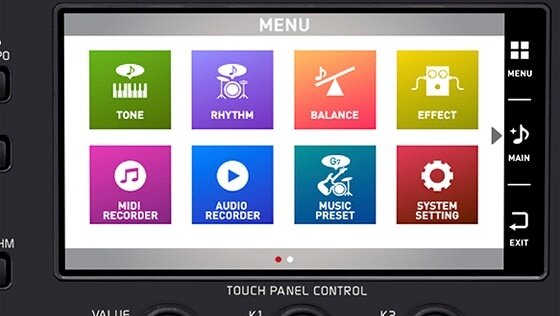 Color Touch LCD