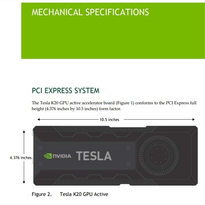 Bulk Pack) Nvidia Tesla K20 5GB GDDR5 320Bit Workstation Graphic