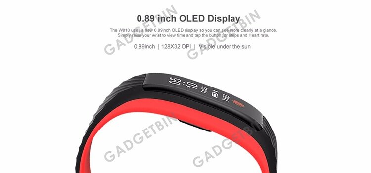 w810 smartband