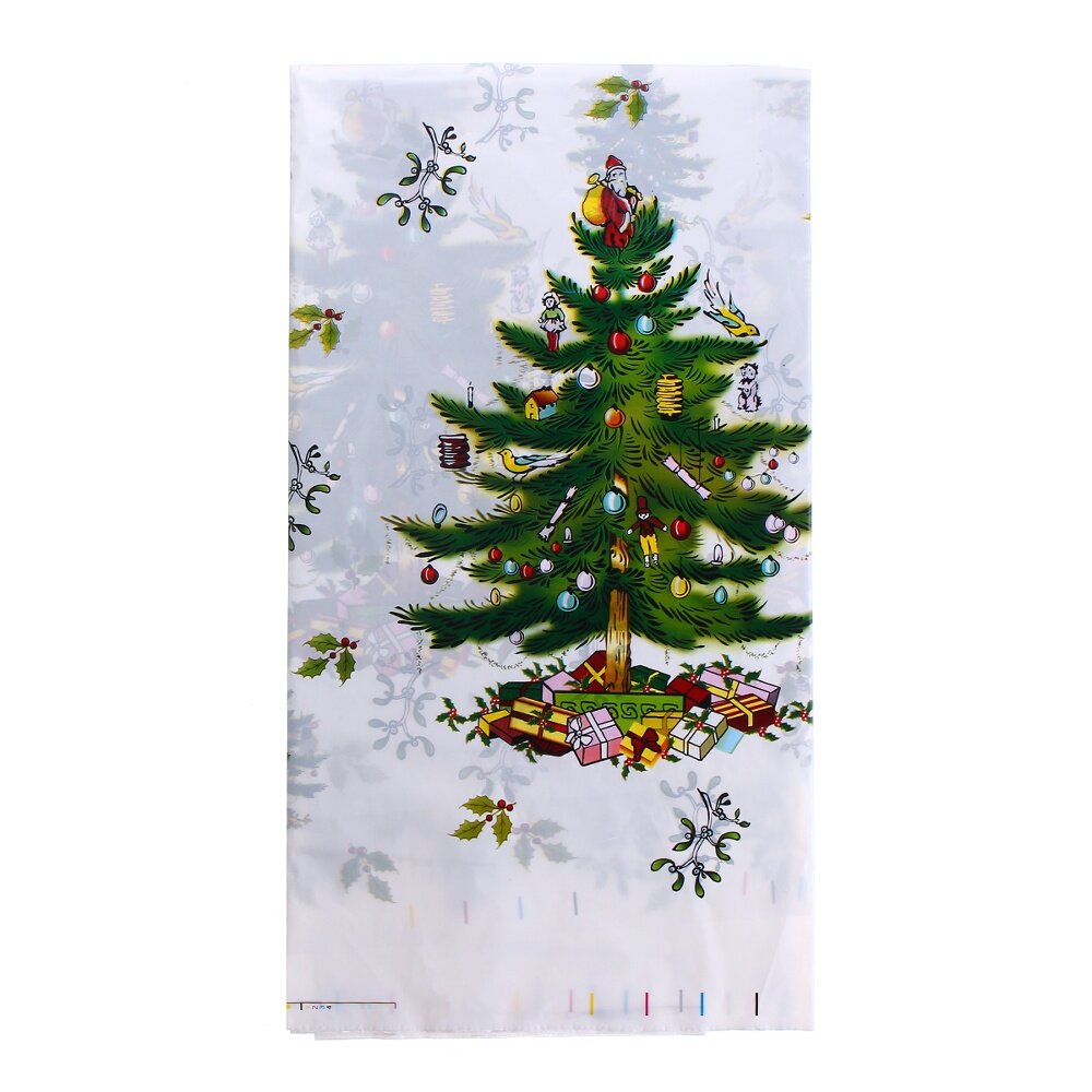 Christmas Tree//Snowman//Santa//Xmas Bell Tablecloth Table Cover Cloth House Decor