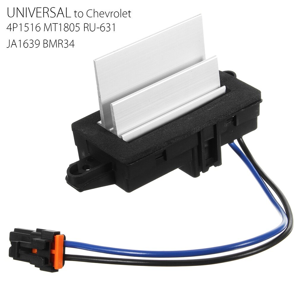 BLOWER RESISTOR UPDATED DESIGN REPLACES 4P1516 MT1805 RU-631 JA1639 BMR34 FOR GM