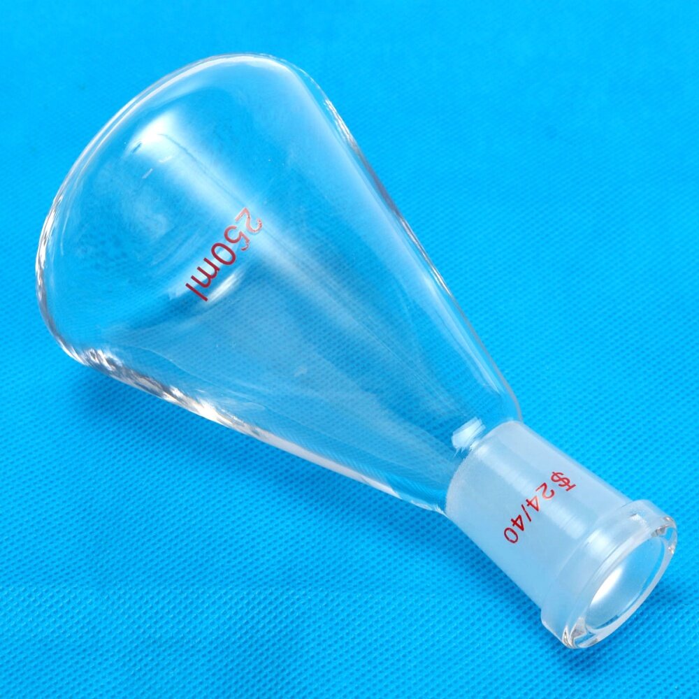 Generic 250ml,24/40,Glass Erlenmeyer Flask,Chemistry Conical Bottle